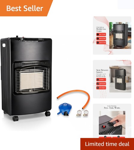 Mobile gas heater 2kw - mobile, 4.2kw