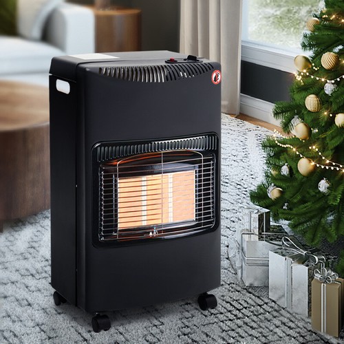 2kw black portable heater - black,